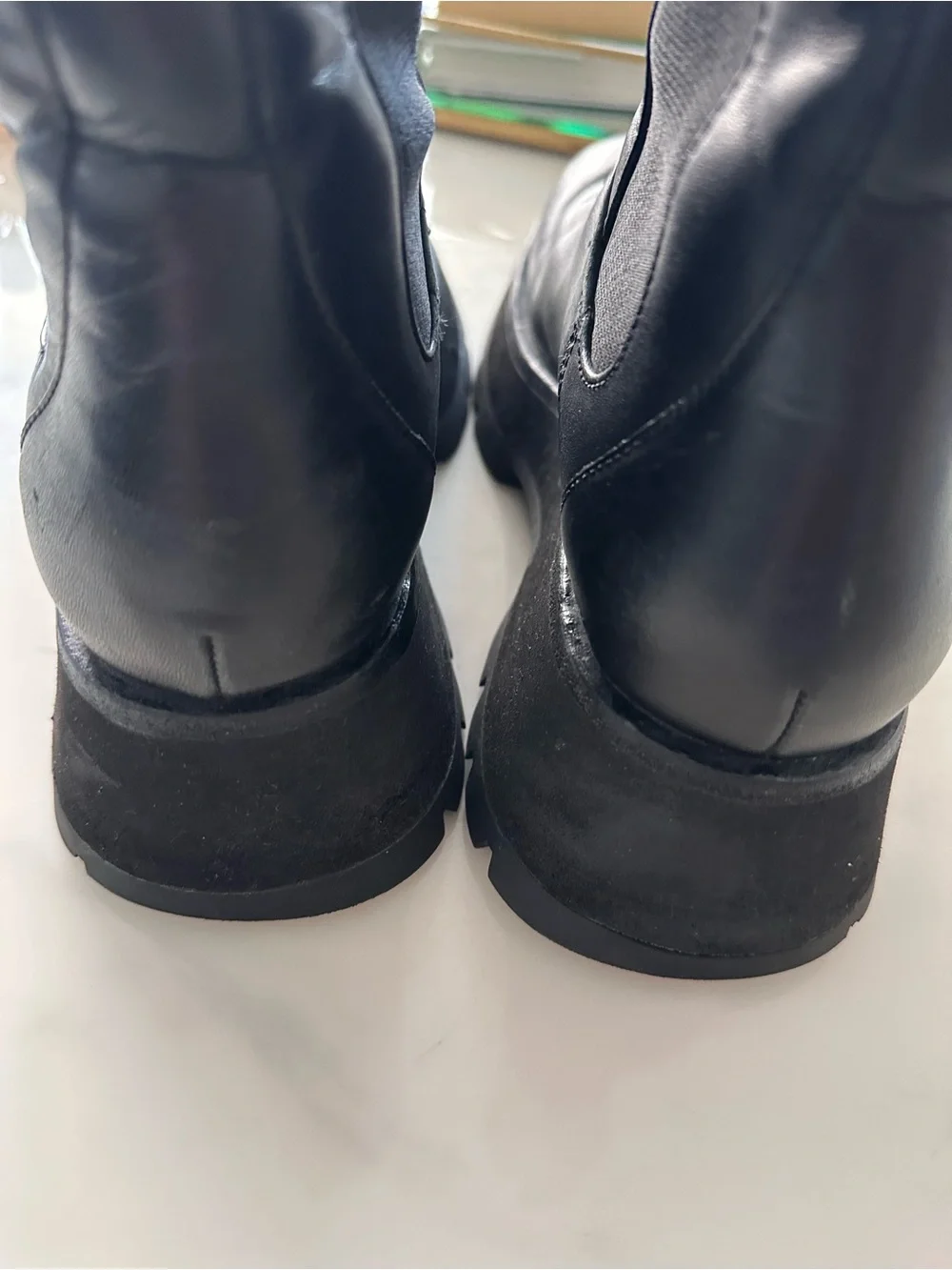 Phillip Lim Kate Lug Sole Combat Boots black size 38